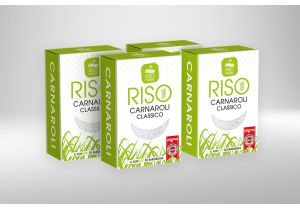 Riso Carnaroli Classico - 4 cfz da 500 gr