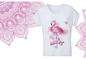 t-shirt dzente ruja makokko