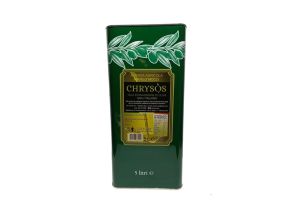 Olio extravergine Chrysos - Latta 5 lt