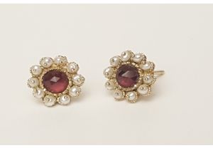 Orecchini a rosa