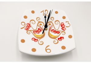 Orologio quadrato da parete 20x20 cm