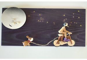 Pinocchio in bici