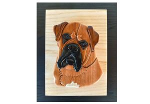 Ritratto del vostro cane - intarsio