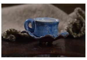 Tazzina da caffè con piattino