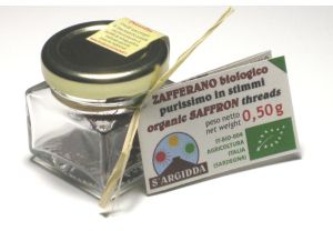 Zafferano biologico D.O.P. in stimmi